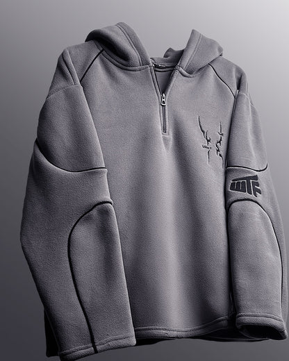 Mystery Grey Cloud Feel Hoodie