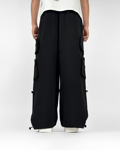 Loadout Black Parachute Pants