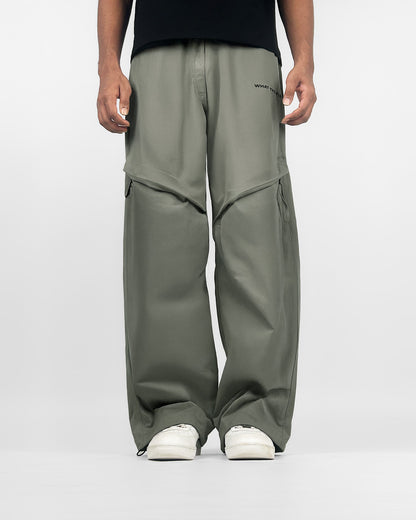 Zip Run Fawn Parachute Pants