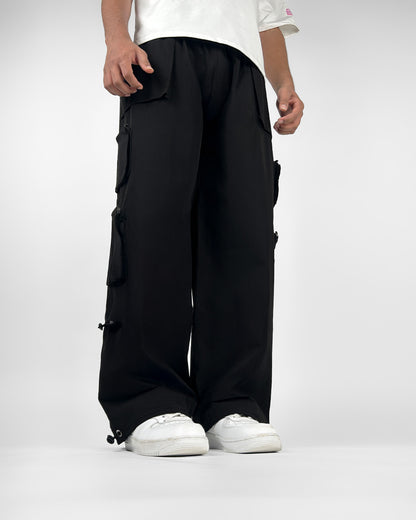 Loadout Black Parachute Pants