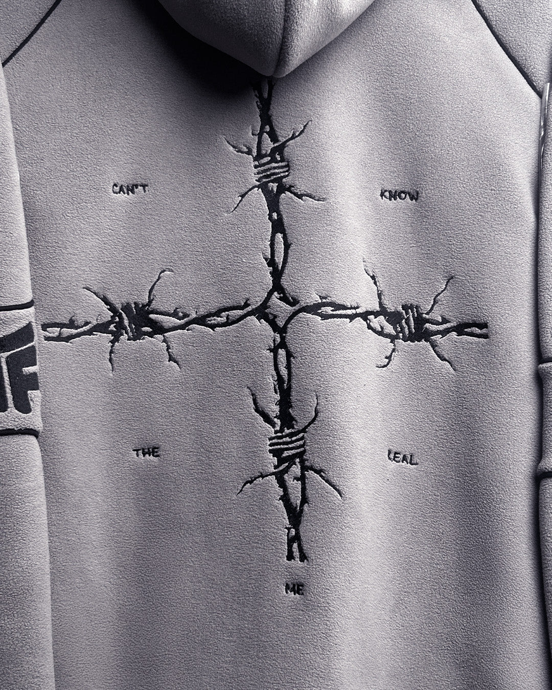 Mystery Grey Cloud Feel Hoodie