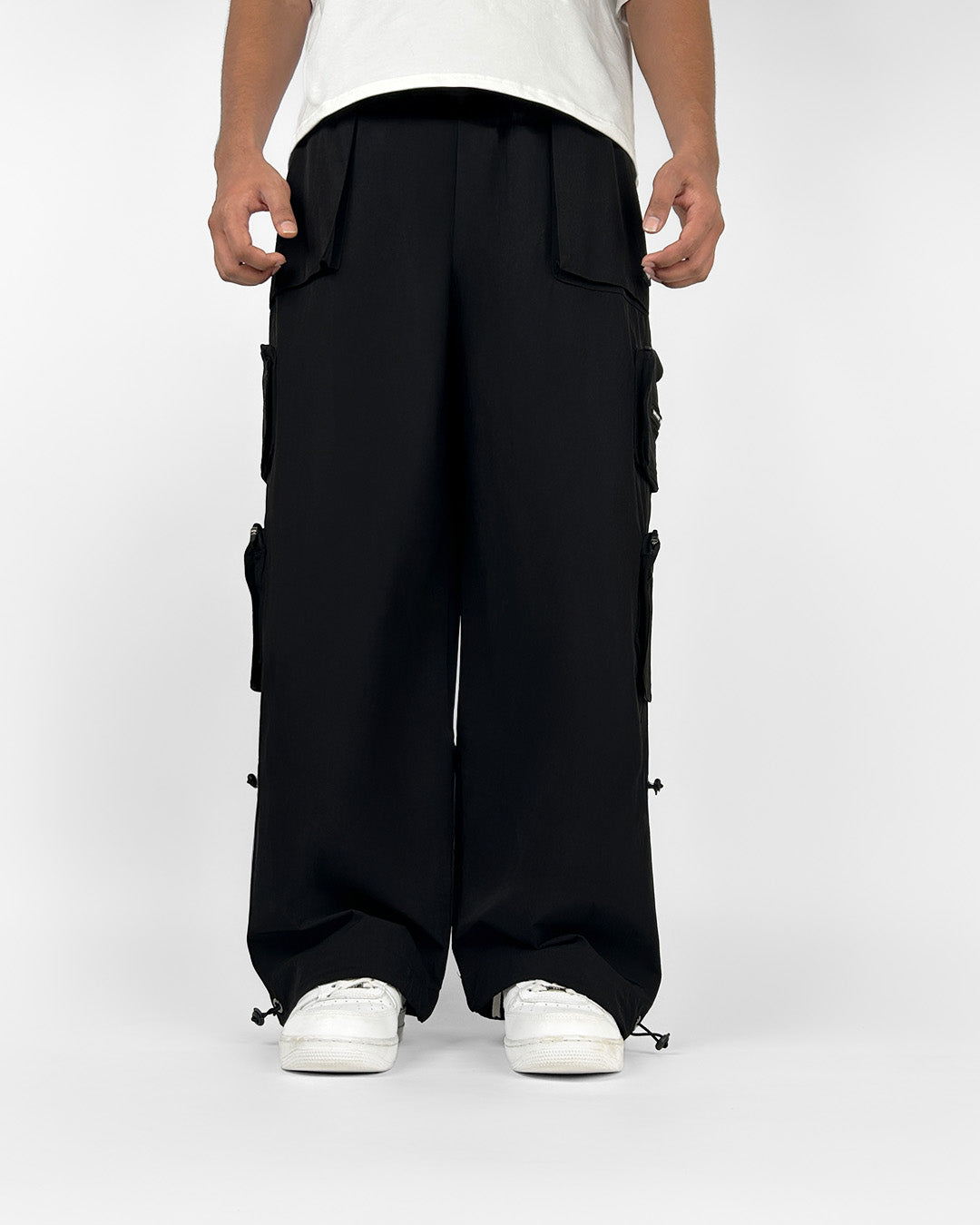 Loadout Black Parachute Pants