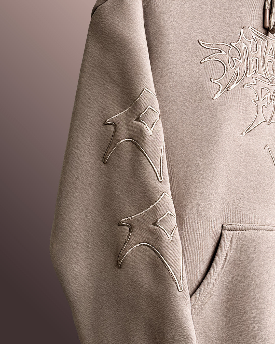 Knight Pattern Hoodie