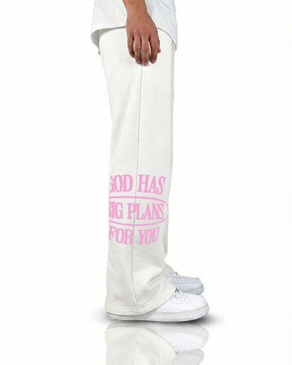 Trust God Cotton Pants