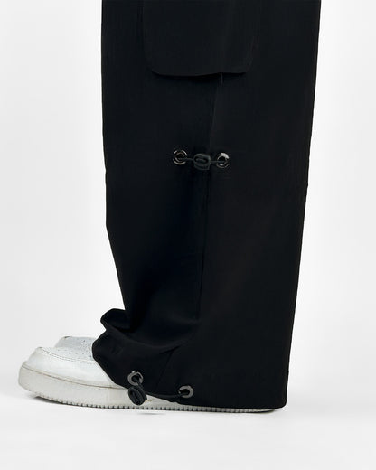 Loadout Black Parachute Pants