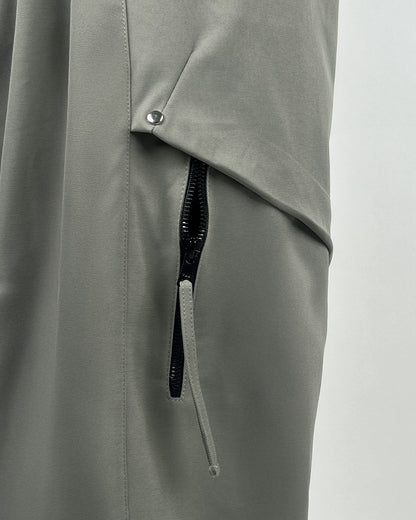 Zip Run Fawn Parachute Pants