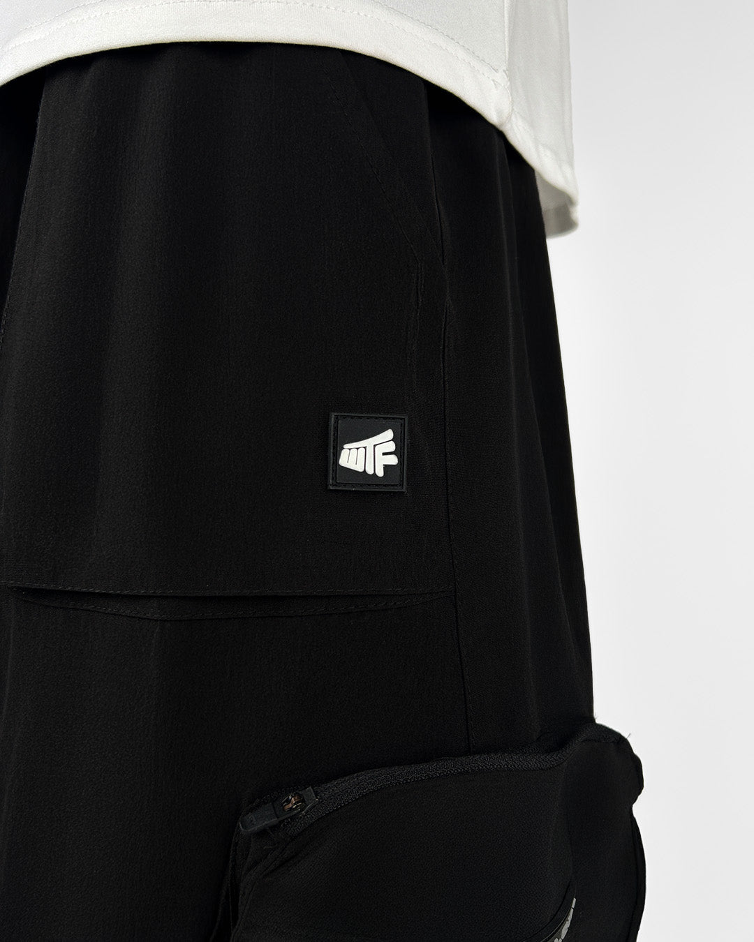 Loadout Black Parachute Pants