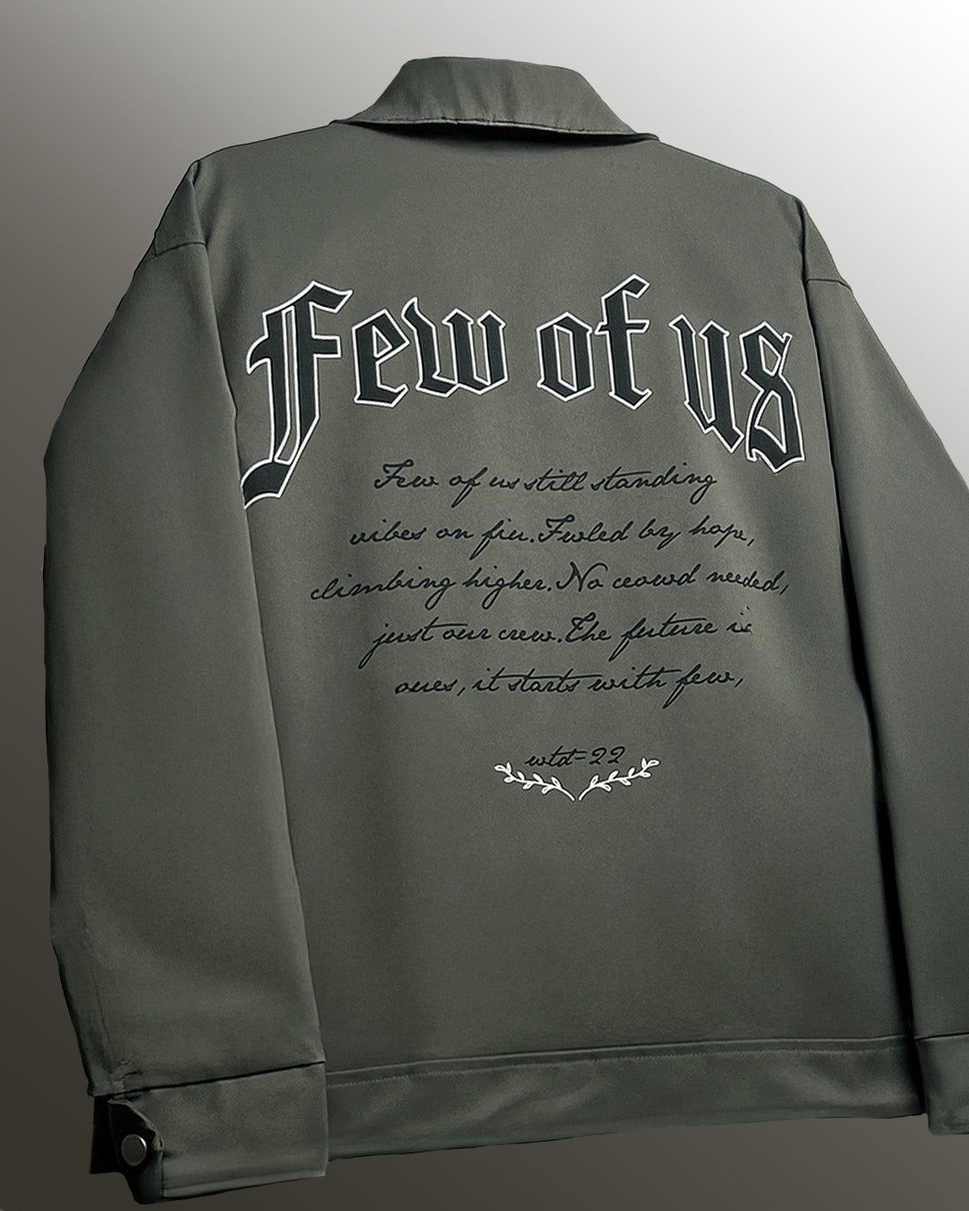 Few Of Us Zipper Jacket