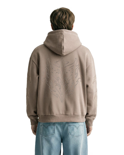 Knight Pattern Hoodie