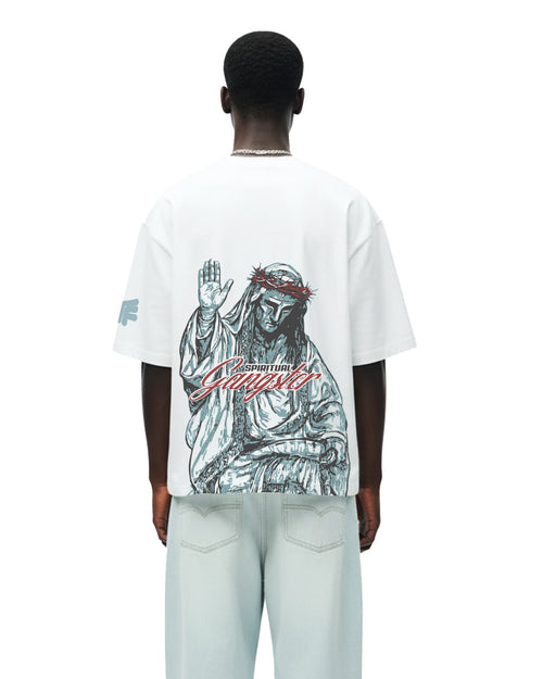 Spiritual Gangster White Heavyweight T-shirt