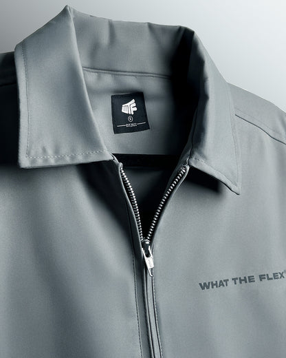 Lucid Dreams Grey Cotton Jacket