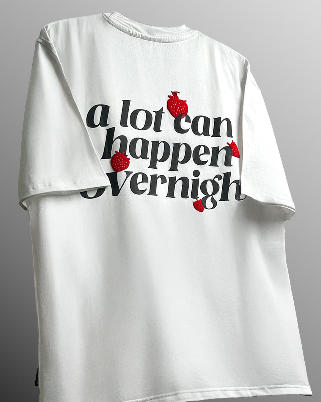 Goat Overnight White Heavyweight T-shirt