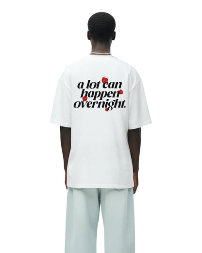 Goat Overnight White Heavyweight T-shirt