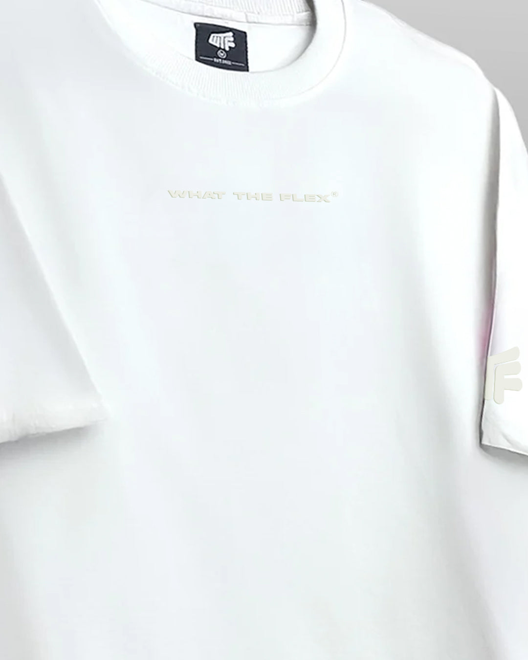 Raw White Boxy-Fit T-Shirt