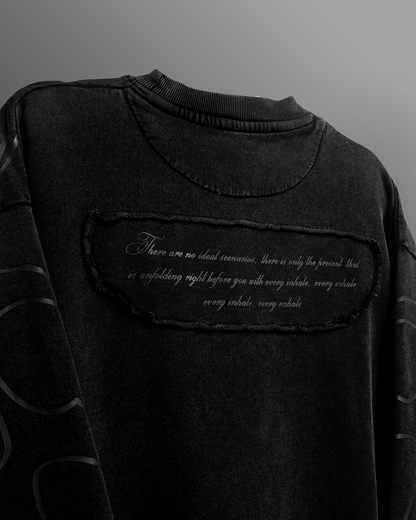 Wildfire Acid Wash Boxy-Fit Sweatshirt