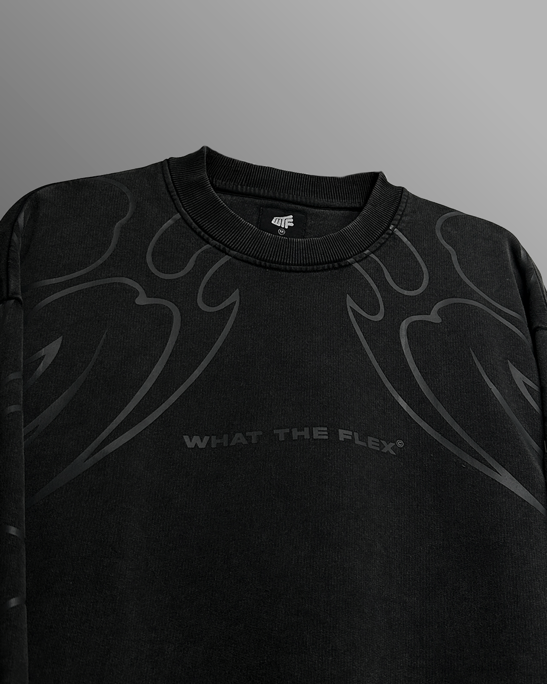 Wildfire Acid Wash Boxy-Fit Sweatshirt