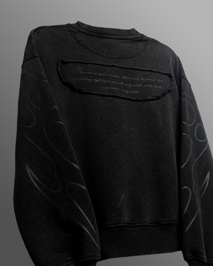 Wild Fire Acid Wash Sweatshirt