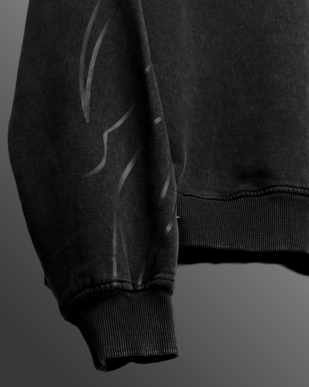 Wild Fire Acid Wash Sweatshirt