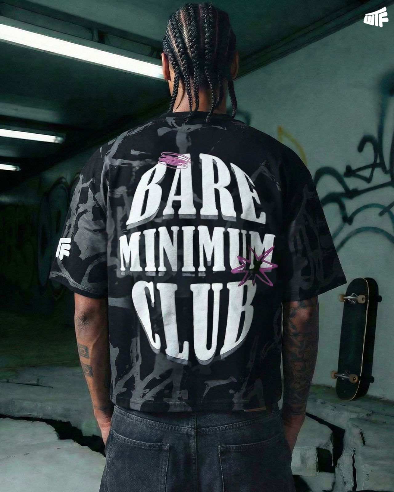 Bare Minimum Boxy-Fit T-shirt