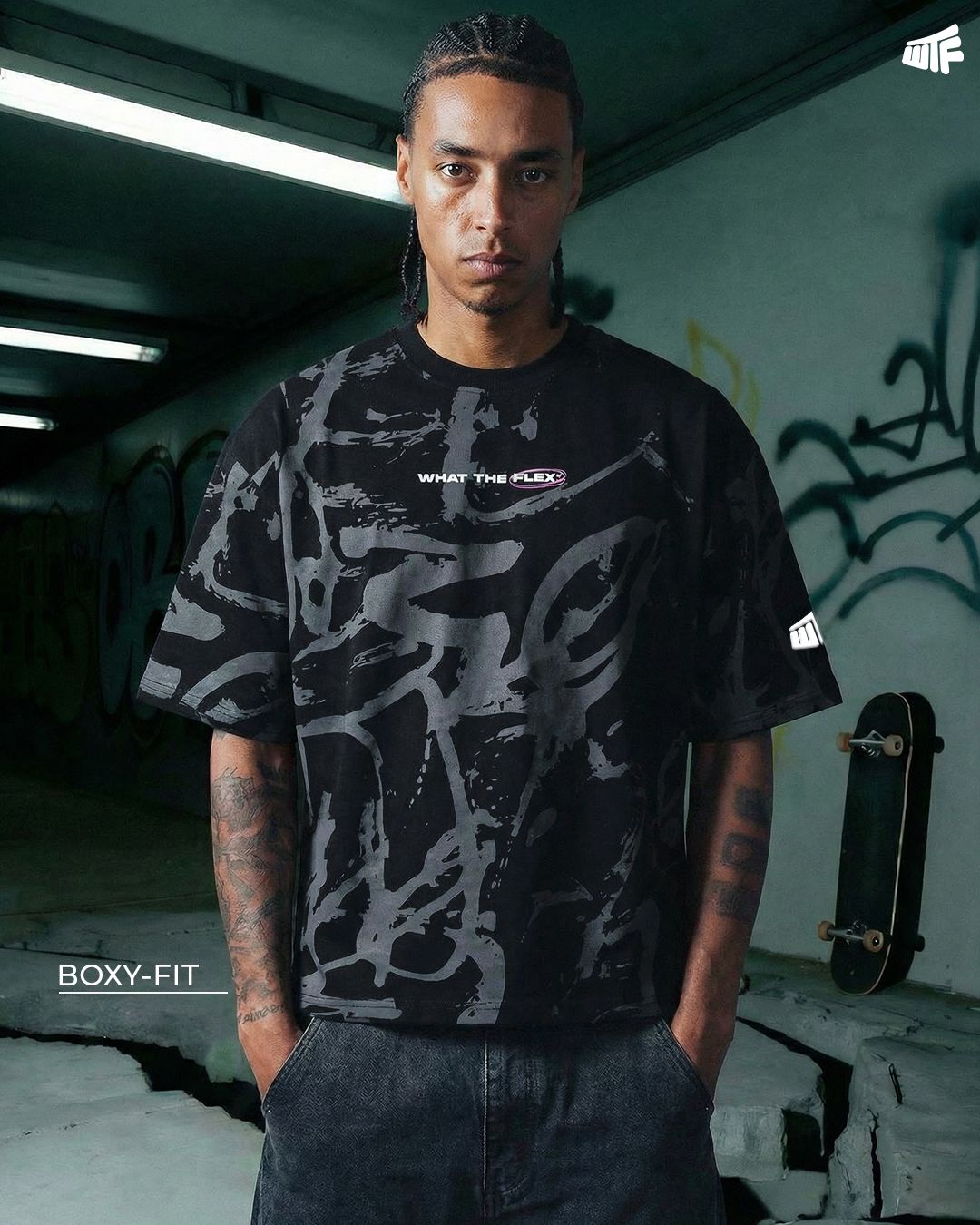 Bare Minimum Boxy-Fit T-shirt