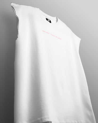 Uncommon White Cotton Vest