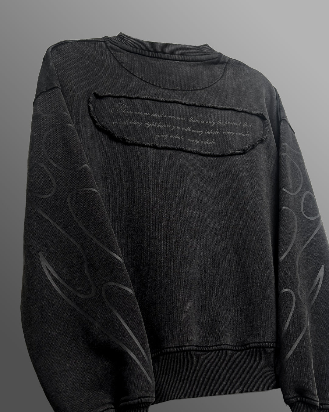 Wild Fire Acid Wash Sweatshirt