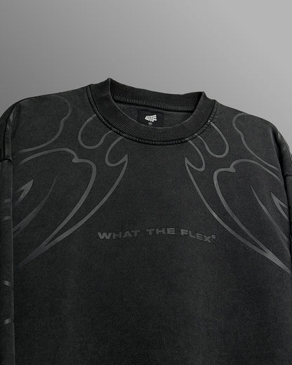 Wild Fire Acid Wash Sweatshirt