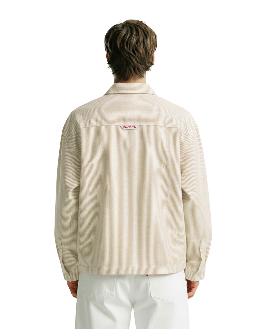 Basic Yellow Striped Shirt