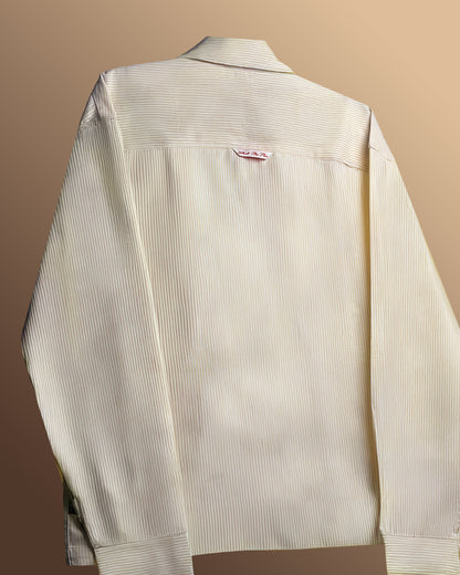 Basic Yellow Striped Shirt