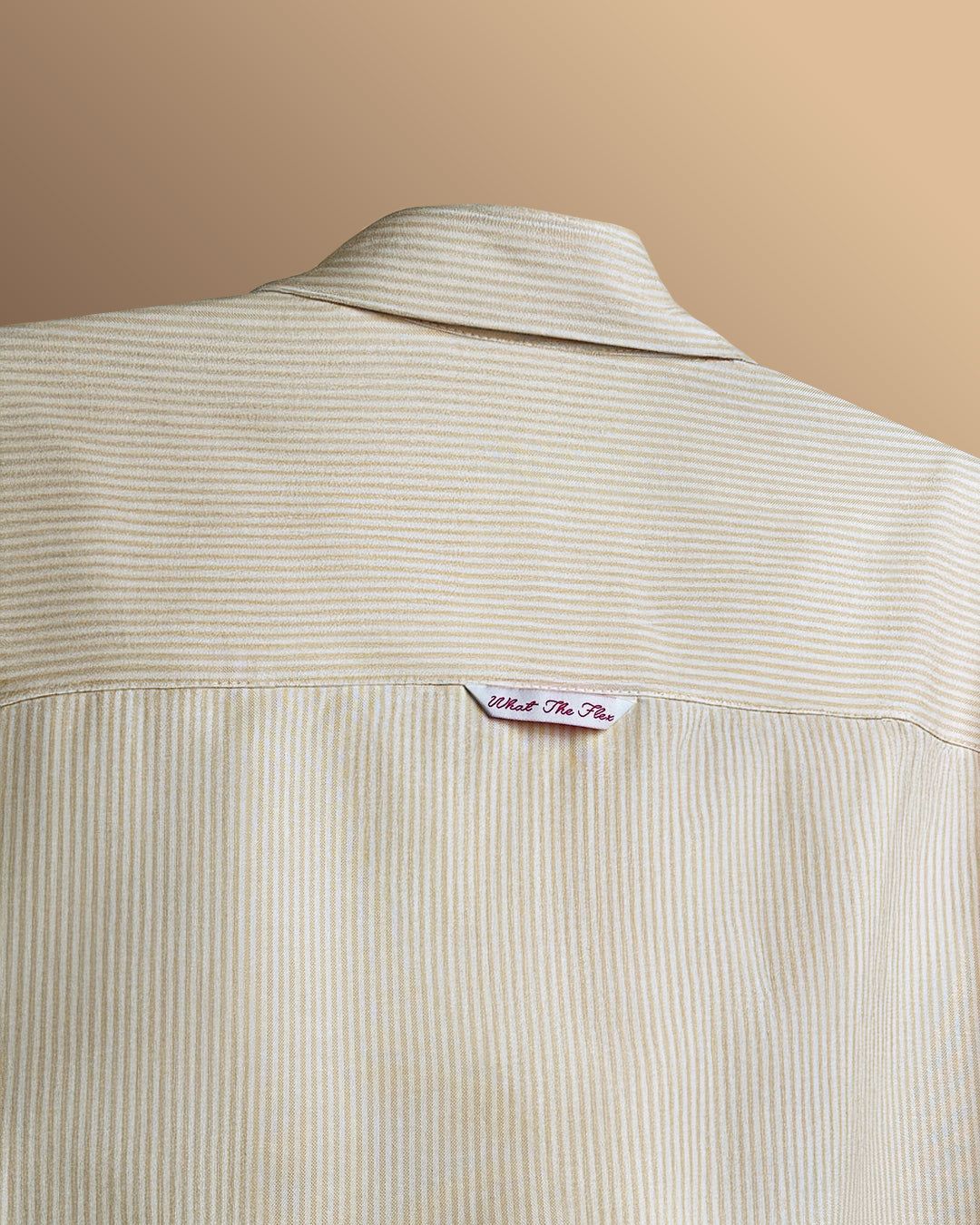 Basic Yellow Striped Shirt