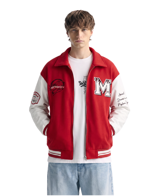 Young Forever Red Varsity Jacket