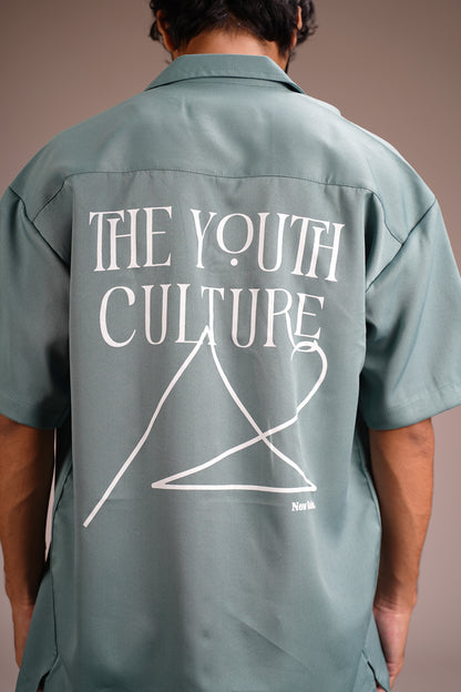 Youth Culture Bowling Shirt - WHAT THE FLEX