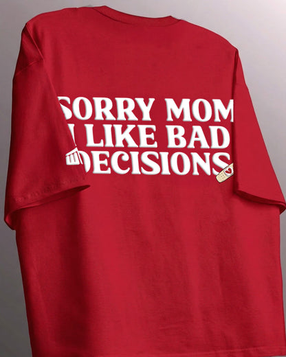 Bad Decisions Boxy-Fit T-shirt