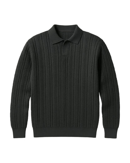 Ink Black Full Polo