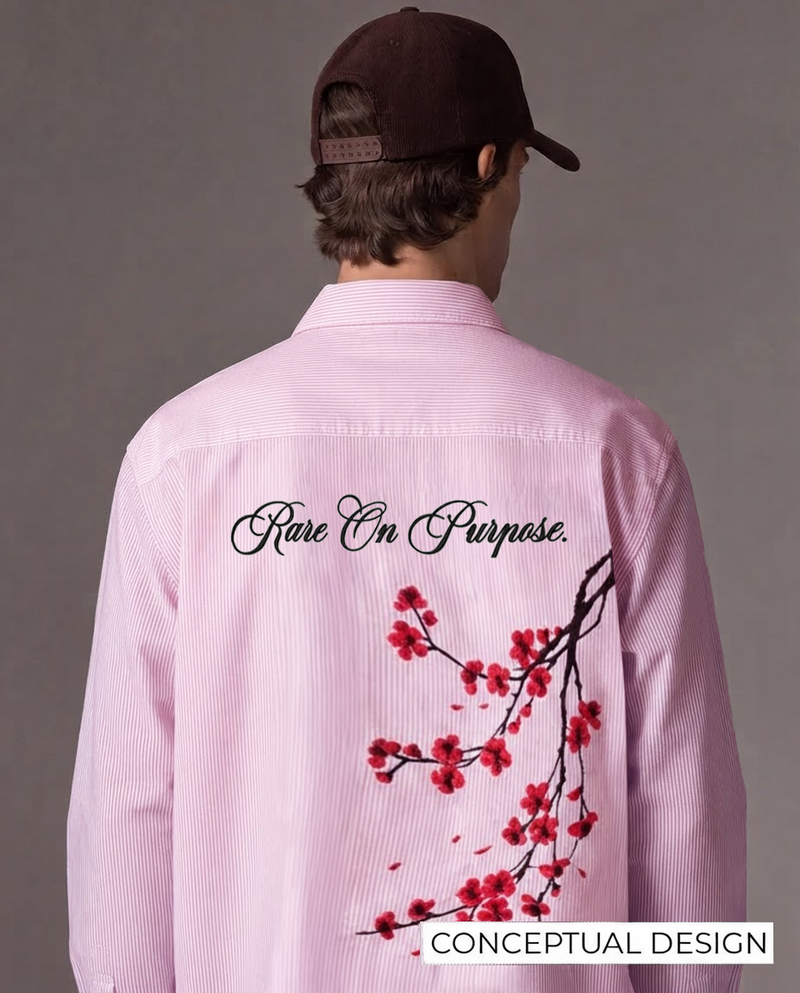 Bloom On Purpose Pink Striped Shirt