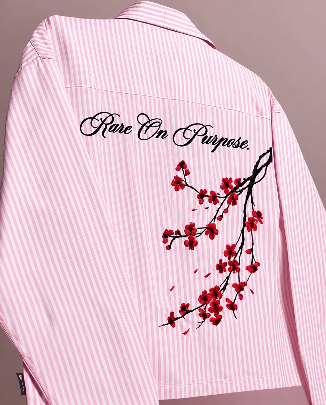 Bloom On Purpose Pink Striped Shirt