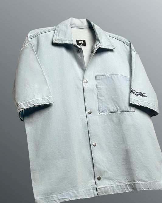 Blue Half Denim Layer
