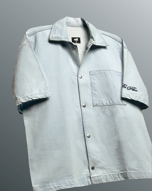 Blue Half Denim Layer