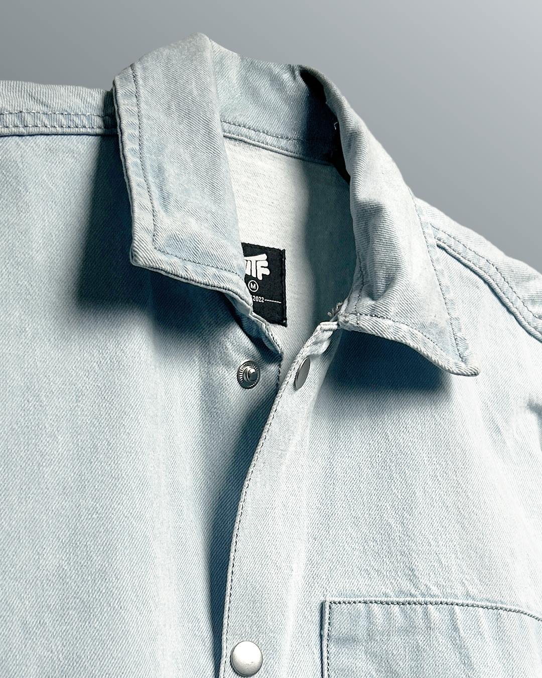 Blue Half Denim Layer
