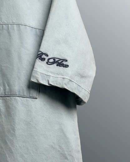 Blue Half Denim Layer