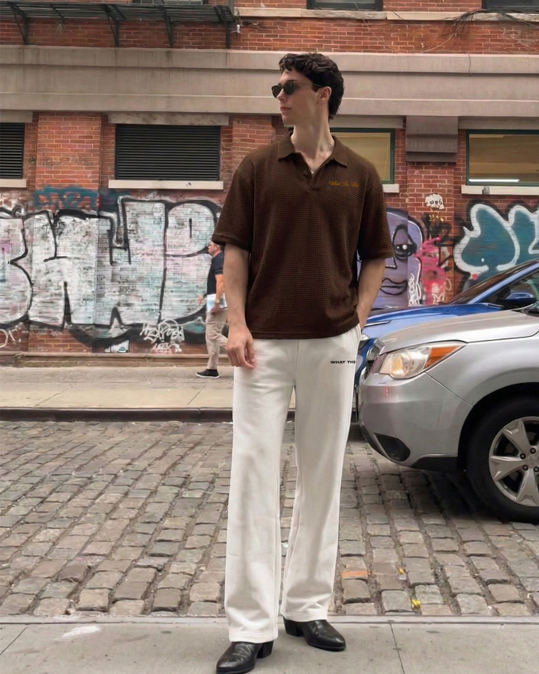 Dark Brown Polo T-shirt