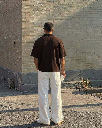 Dark Brown Polo T-shirt