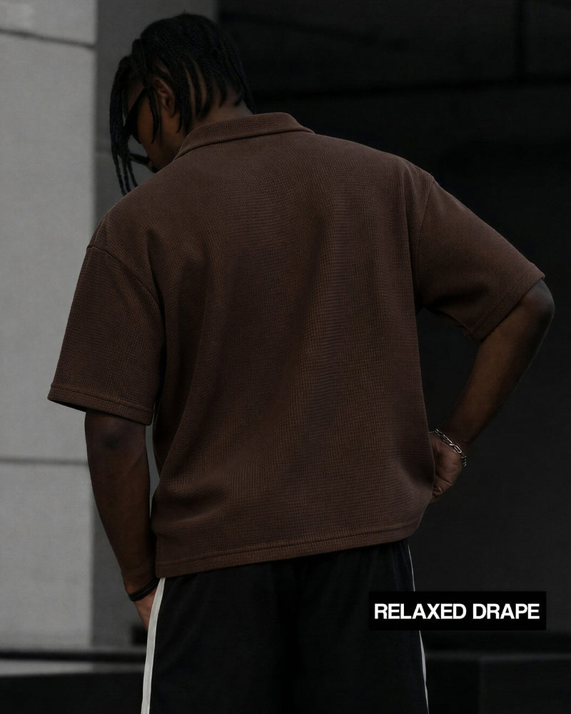 Dark Brown Polo T-shirt