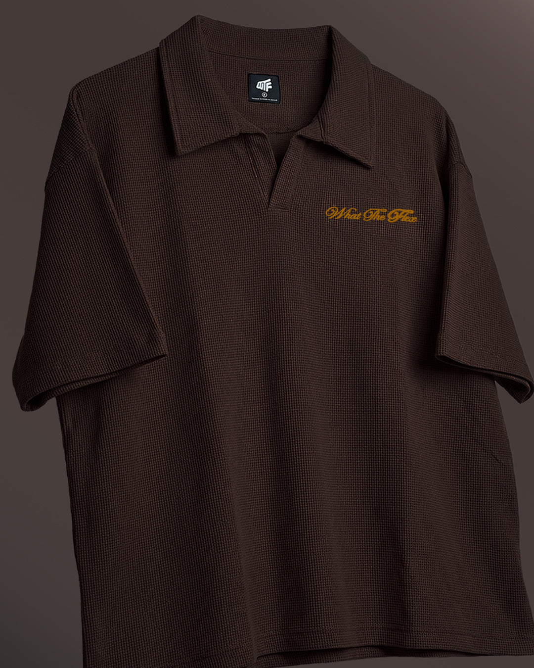 Dark Brown Polo T-shirt