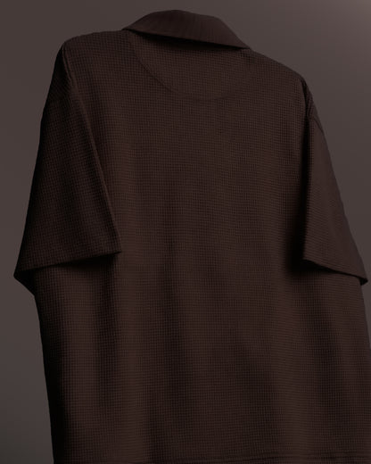 Dark Brown Polo T-shirt