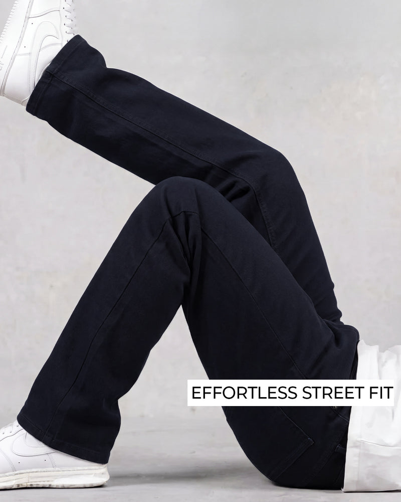 Core Indigo Straight Cut Jeans