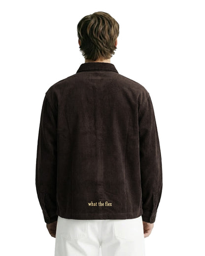 Mocha Corduroy Shirt