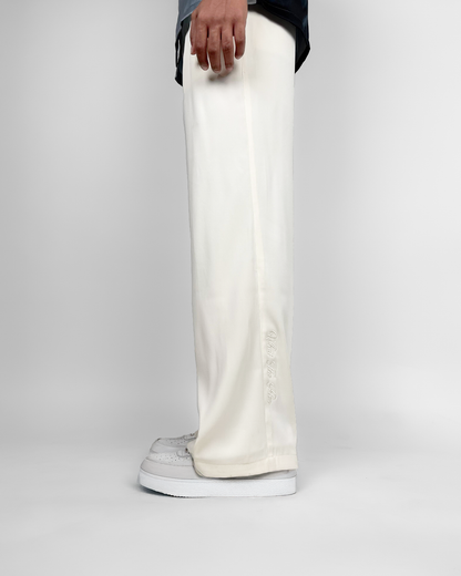 Cream Classic Korean Pants