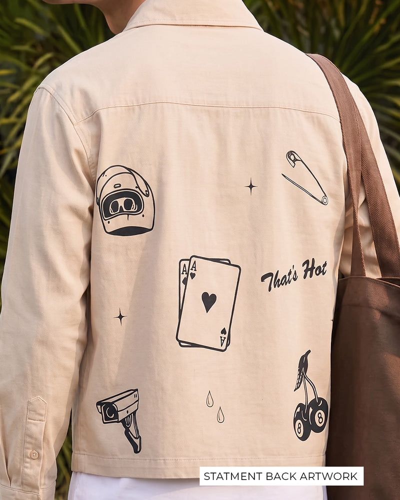 Culture Linen Full Sleeves Shirt