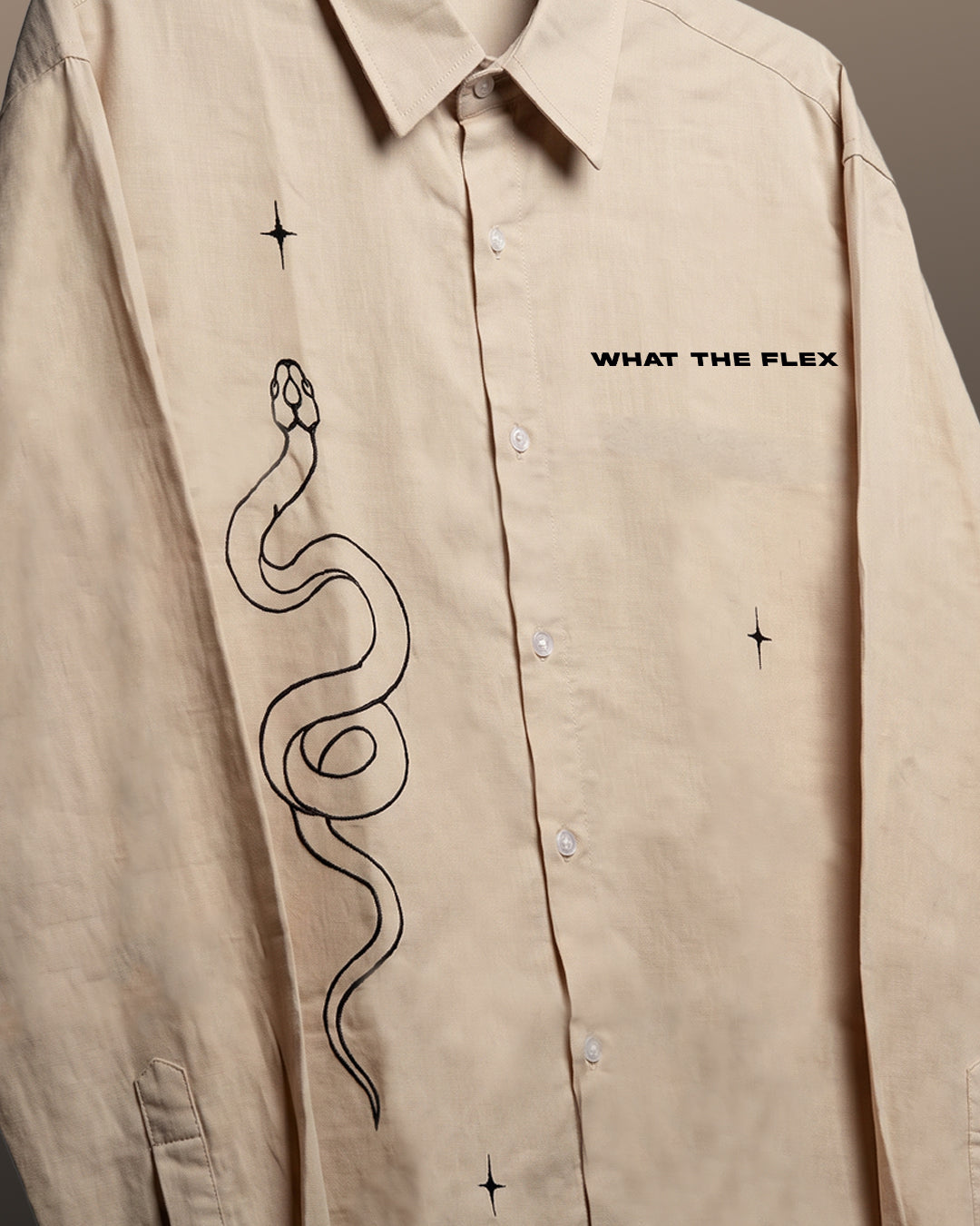 Culture Linen Full Sleeves Shirt